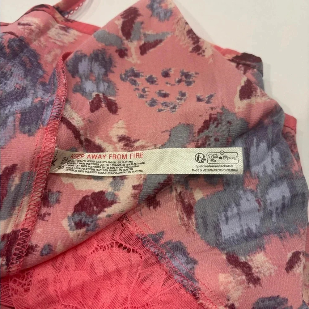 Free People Women's First Date Printed Maxi Slip M NWT - Picture 12 of 12